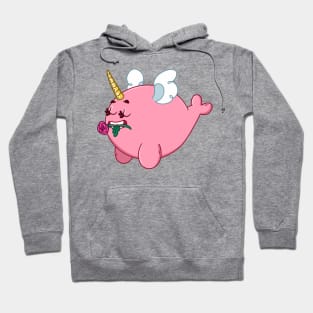 Narwhal: Cupid Hoodie